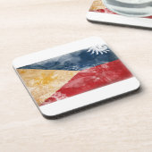 Zeigen Sie Ihren Philippinen-Stolz! Getränkeuntersetzer (Linke Seite)