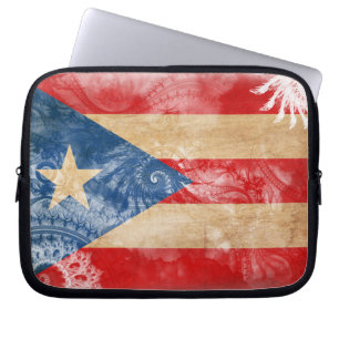 Zeigen Sie Ihren Puerto- Ricostolz! Laptopschutzhülle