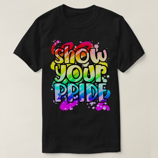 Zeigen Sie Ihren Stolz T-Shirt (Design vorne)