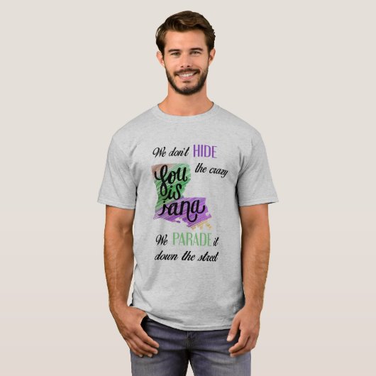 Zeigen Sie Ihren Verrückten mit unserem Spaß als M T-Shirt (Vorne ganz)