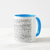 "Zeigen Sie Leute" Tasse (VorderseiteRechts)