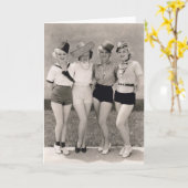 Zeigen Sie Mädchen Gruß-Karte - 1706778.jpg Karte (Gelbe Blume)