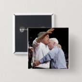 Zeigen Sie McCain irgendeine Liebe -- Knopf Button (Vorne & Hinten)