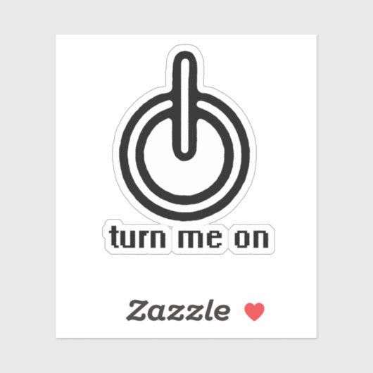 ZEIGEN SIE MICH AN AUFKLEBER (Blatt)