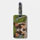 Zeigen Sie mich traurig Gepäckanhänger (Rückseite vertikal)