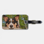 Zeigen Sie mich traurig Gepäckanhänger (Rückseite horizontal)