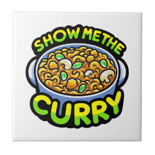 Zeigen Sie mir das Curry Fliese