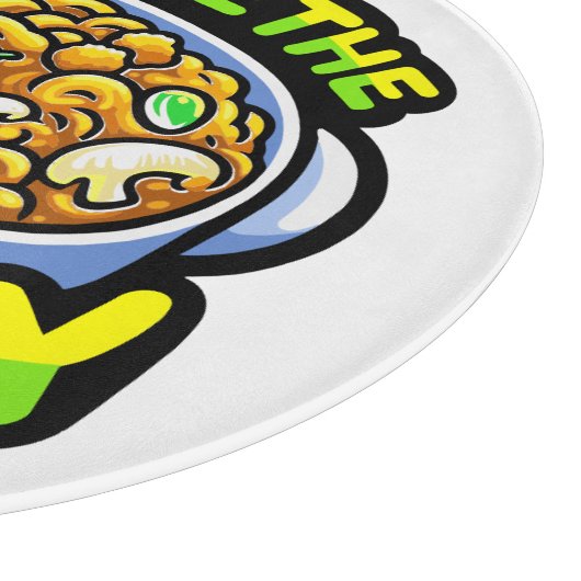 Zeigen Sie mir das Curry Schneidebrett (Ecke)