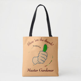 Zeigen Sie mir den Daumen Master Gardener Tasche