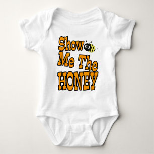 zeigen Sie mir den Honig Baby Strampler