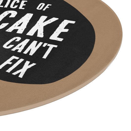 Zeigen Sie mir den Kuchen Schneidebrett (Ecke)