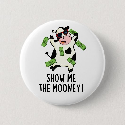 Zeigen Sie mir den Mooney Funny Cow Puff Button (Vorderseite)
