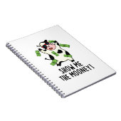 Zeigen Sie mir den Mooney Funny Cow Puff Notizblock (Rechte Seite)