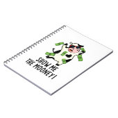 Zeigen Sie mir den Mooney Funny Cow Puff Notizblock (Linke Seite)