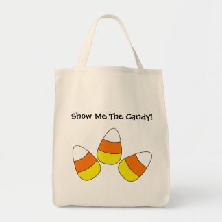 Zeigen Sie mir die Süßigkeits-Halloween-Tasche Tragetasche