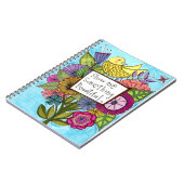 Zeigen Sie mir etwas schönes Notizbuch Notizblock (Linke Seite)