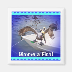 Zeigen Sie mir Ihr fischartiges! Magnet
