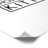 Zeigen Sie mir Ihre Kätzchen Poster (Ecke)