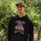 Zeigen Sie mir Ihre Tipps - Funny Dart Spaß Hoodie