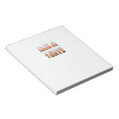 Zeigen Sie mir Ihre Torts Anwälte Student Paralega Notizblock (angewinkelt)