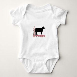 Zeigen Sie Ochsen Baby Strampler