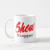 Zeigen Sie Stopper Kaffeetasse (Links)