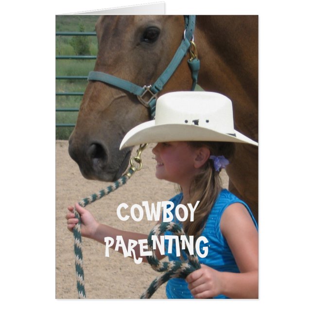 Zeigen Sie u. sagen Sie Tag - CowboyParenting (Vorne)