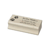 Zeiger-Hund-Lover-Rücksendeadresse einfügen Gummistempel (Stempel)
