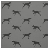 Zeiger-HundeSilhouette-Muster Stoff (Muster)