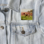 Zeiger in einer Landschaft, 19. Jahrhundert Button (Beispiel)