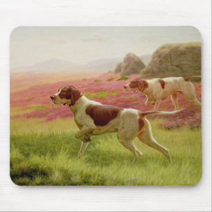 Zeiger in einer Landschaft, 19. Jahrhundert Mousepad