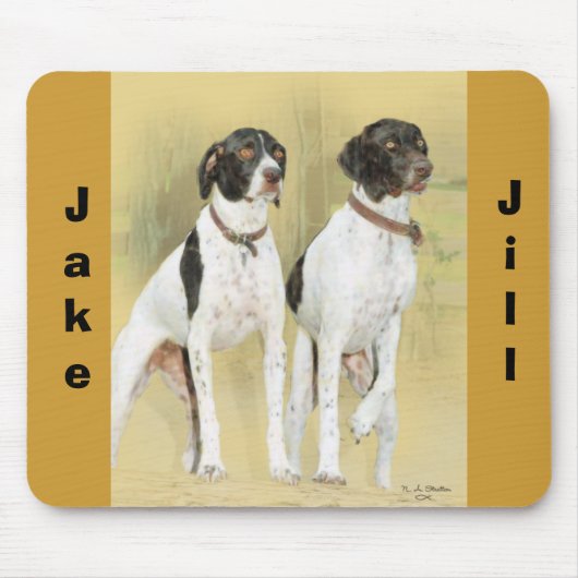 Zeiger, Jake, Jill Mousepad (Vorne)