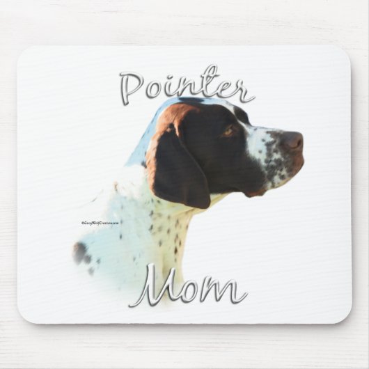 Zeiger (Leber) Mama 2 Mousepad (Vorne)