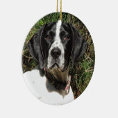 Zeiger-Liebe Keramikornament (Rechts)