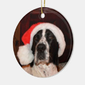 Zeiger-Liebe Keramikornament (Links)