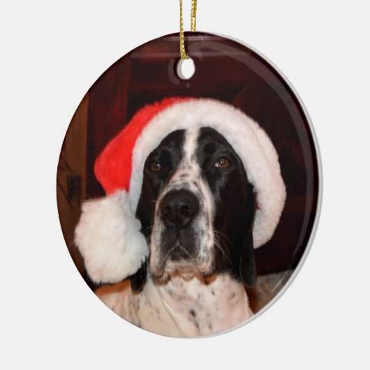 Zeiger-Liebe Keramikornament (Links)