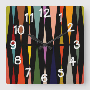 Zeiger Quadratische Wanduhr