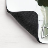 Zeiger (schwarz) Vater 2 Mousepad (Ecke)