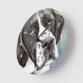 Zeiger-Uhren Runde Wanduhr (Winkel)