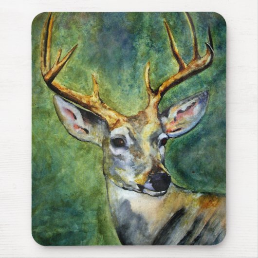 Zeiger zehn (Rotwild) Mousepad (Vorne)