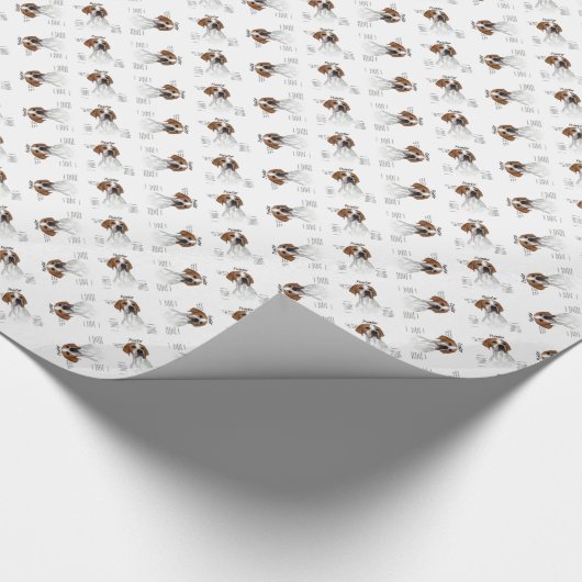 Zeigergeschichte Geschenkpapier (Ecke)