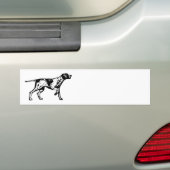 Zeigerhund Autoaufkleber (Auf Auto)
