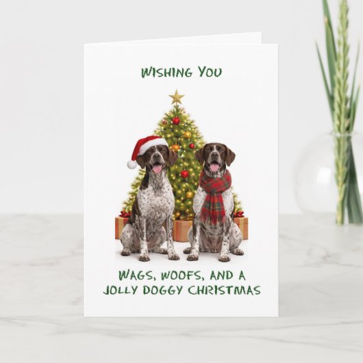 Zeigerhunde Weihnachten (Vorderseite)