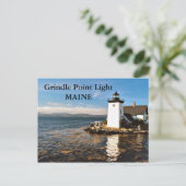 Zeigerleuchte, Maine Postkarte (Stehend Vorderseite)