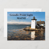 Zeigerleuchte, Maine Postkarte (Vorne/Hinten)