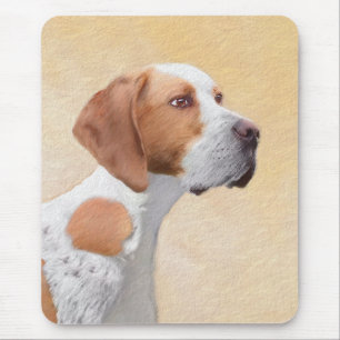 Zeigermalerei - Niedliche Originalkunst des Hundes Mousepad
