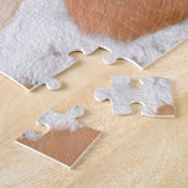 Zeigermalerei - Niedliche Originalkunst des Hundes Puzzle (Seite)