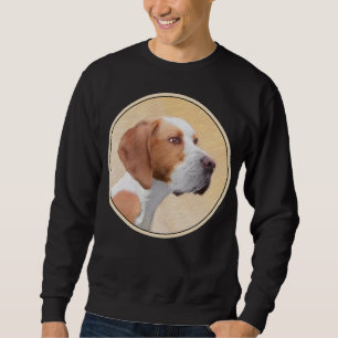 Zeigermalerei - Niedliche Originalkunst des Hundes Sweatshirt