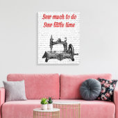 Zeigerscheinung Leinwanddruck (Insitu (Wohnzimmer))