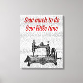 Zeigerscheinung Leinwanddruck (Vorderseite)